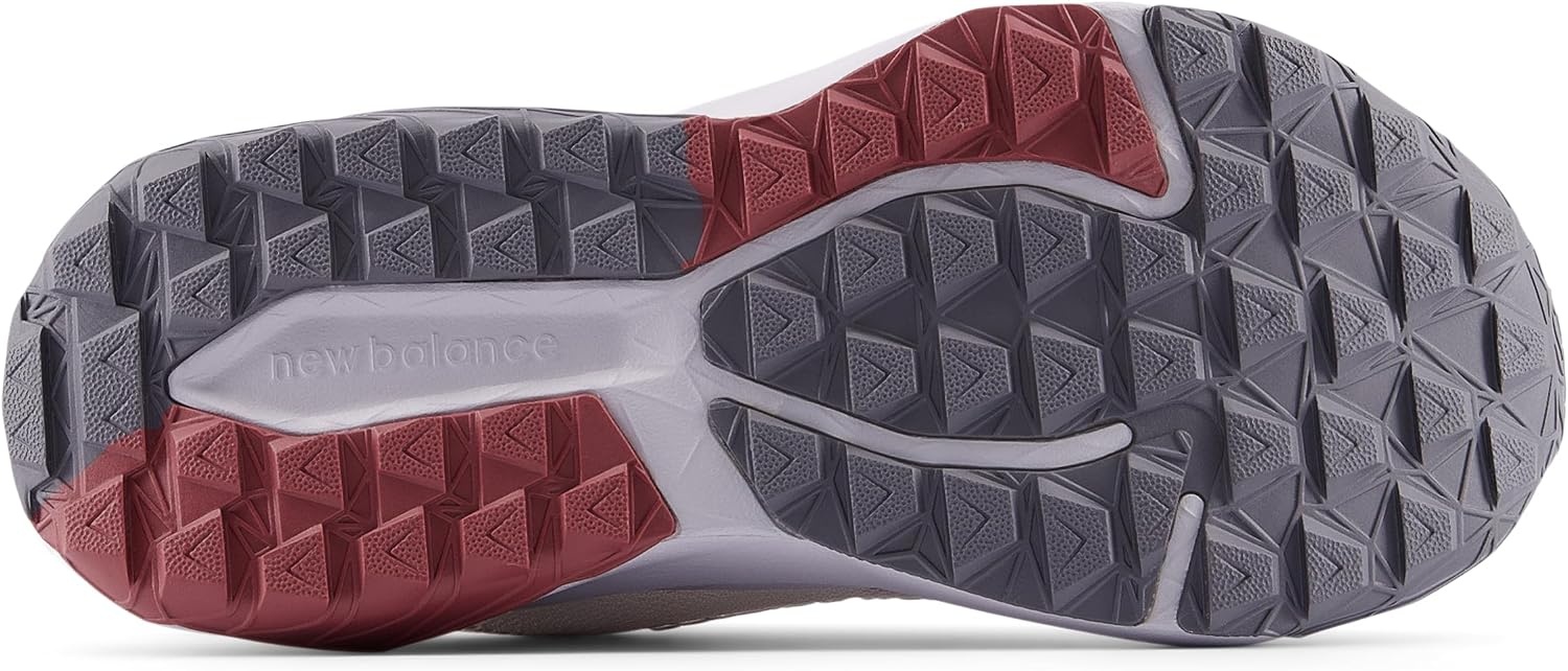 image:imageNew Balance Womens Dynasoft Nitrel V6 Trail Running ShoesBisquePearl GreyWashed Burgundy