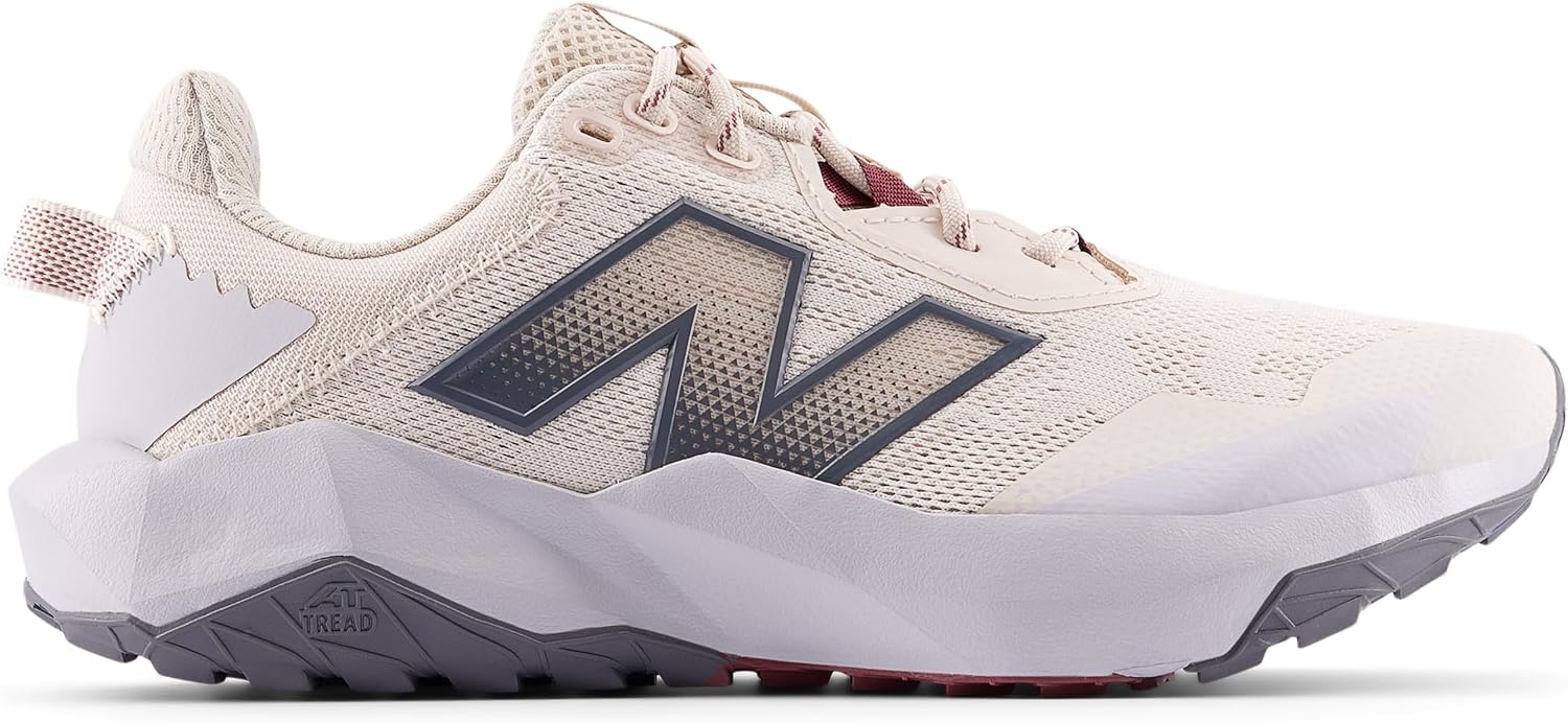 image:imageNew Balance Womens Dynasoft Nitrel V6 Trail Running ShoesBisquePearl GreyWashed Burgundy