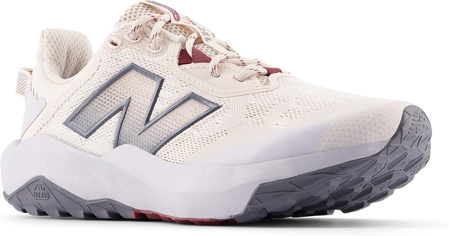 image:imageNew Balance Womens Dynasoft Nitrel V6 Trail Running ShoesBisquePearl GreyWashed Burgundy