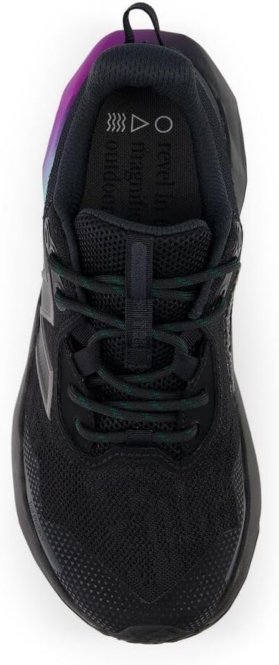 image:imageNew Balance Womens Dynasoft Nitrel V6 Trail Running ShoesBlackBlack MetallicCyber Jade