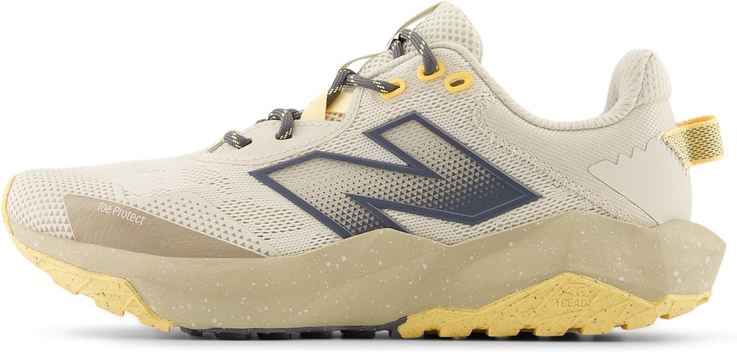 image:imageNew Balance Womens Dynasoft Nitrel V6 Trail Running ShoesLinenWhite Peach