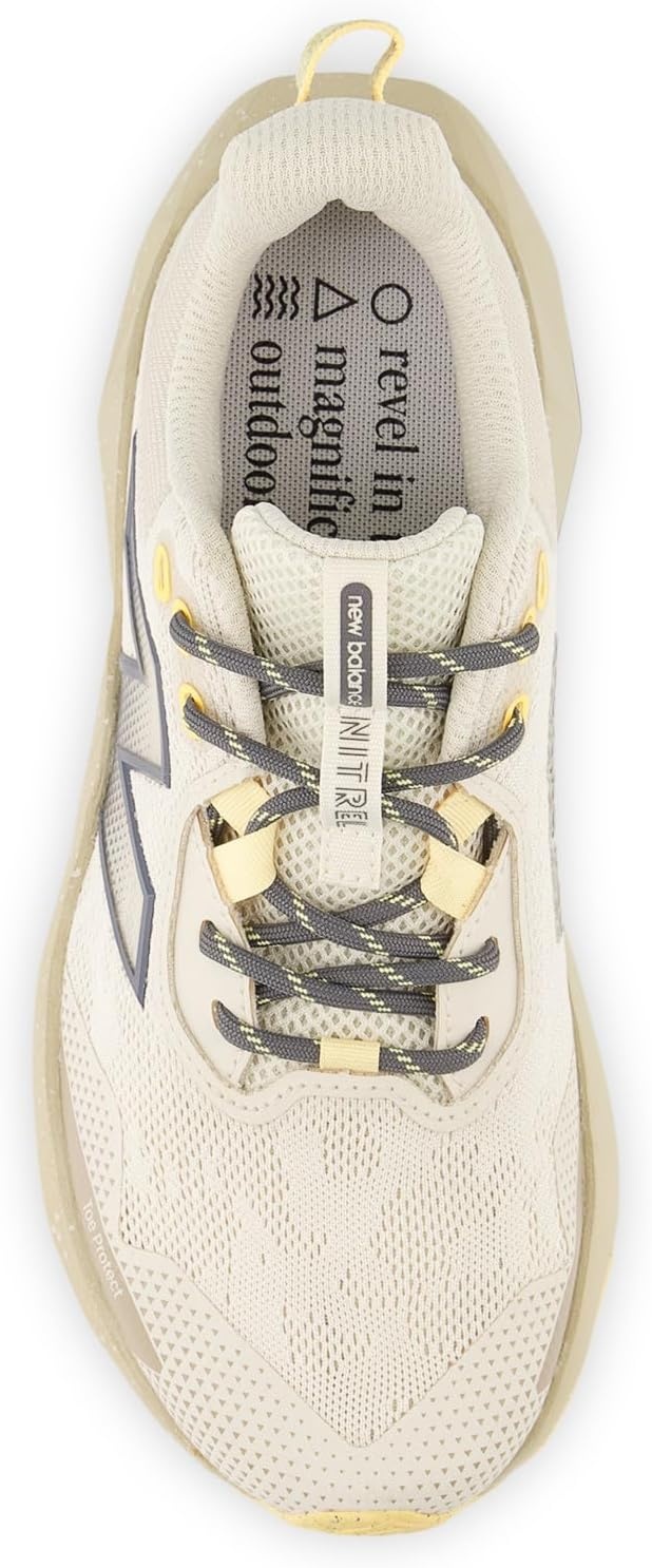 image:imageNew Balance Womens Dynasoft Nitrel V6 Trail Running ShoesLinenWhite Peach