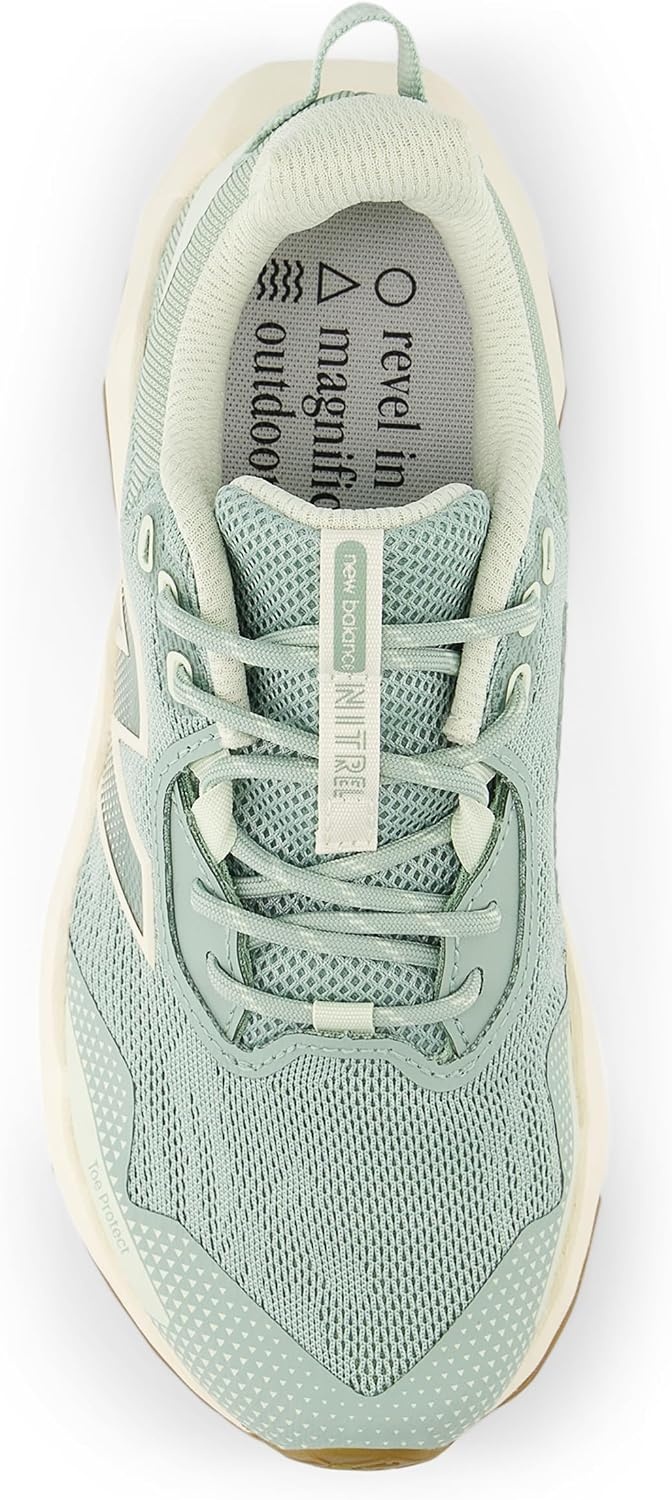 image:imageNew Balance Womens Dynasoft Nitrel V6 Trail Running ShoesMosaic GreenGum 020Permafrost