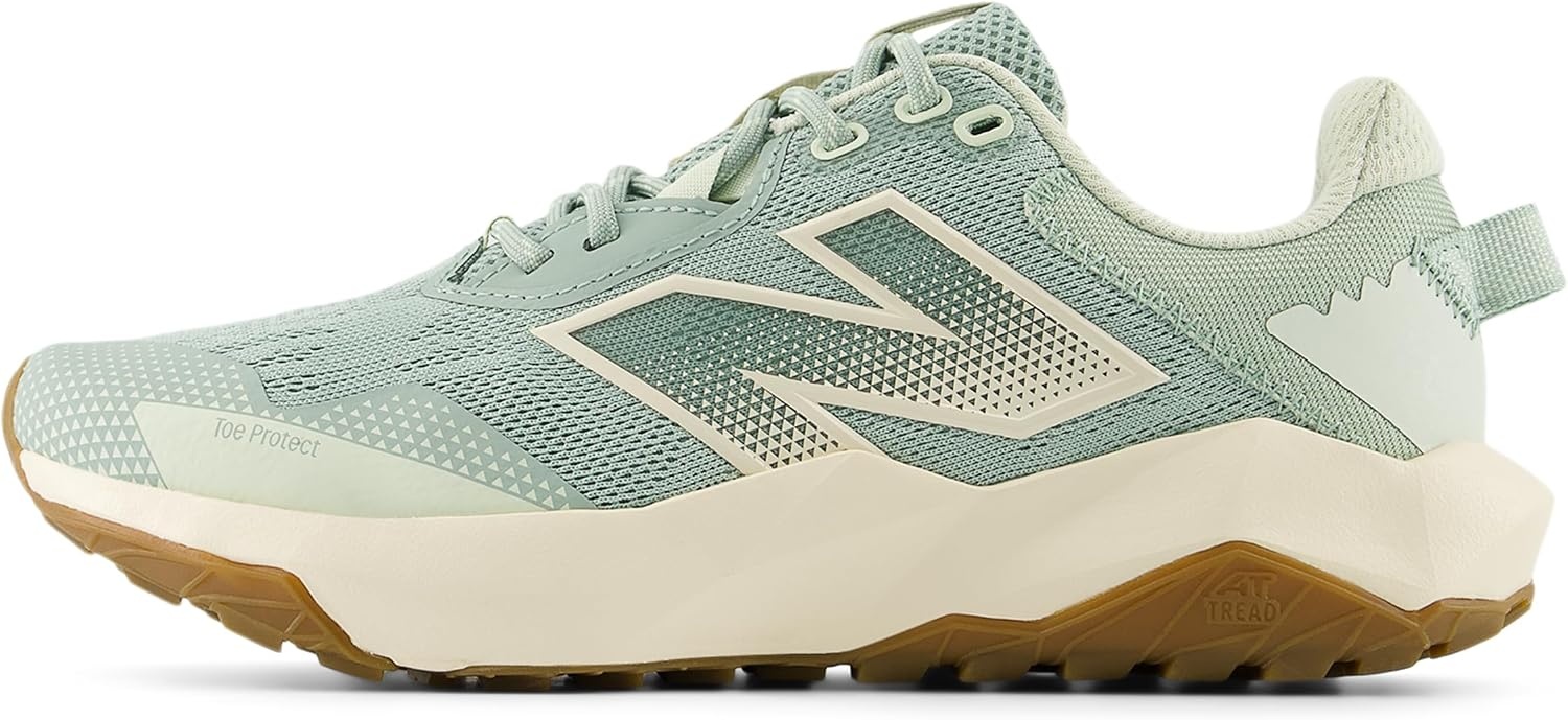 image:imageNew Balance Womens Dynasoft Nitrel V6 Trail Running ShoesMosaic GreenGum 020Permafrost