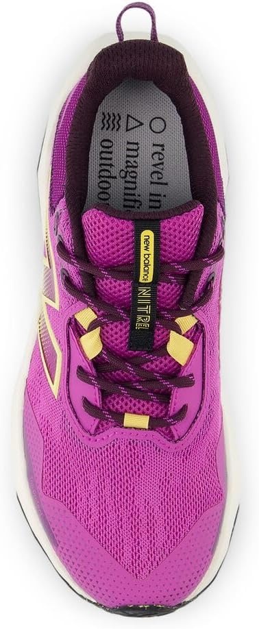 image:imageNew Balance Womens Dynasoft Nitrel V6 Trail Running ShoesPassion FruitClementineBlack