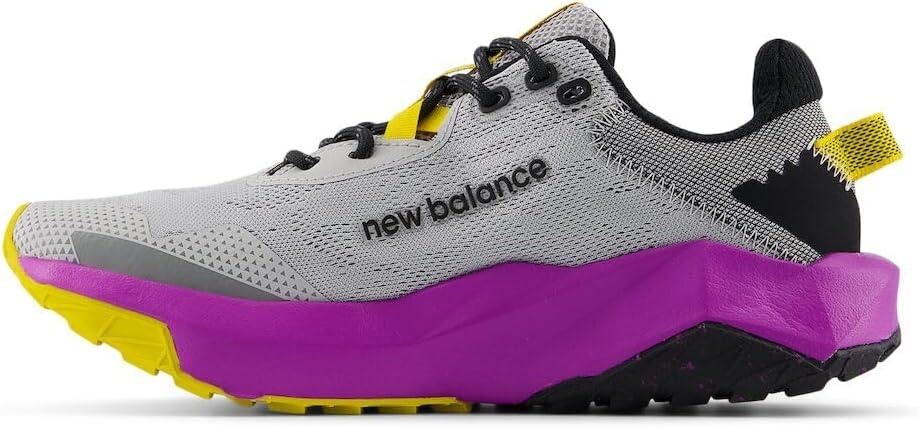 image:imageNew Balance Womens Dynasoft Nitrel V6 Trail Running ShoesRain CloudPurple FuchsiaGinger Lemon