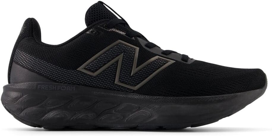 image:imageNew Balance Womens Fresh Foam 520 V9 Running ShoesBlackBlackBlack Metallic