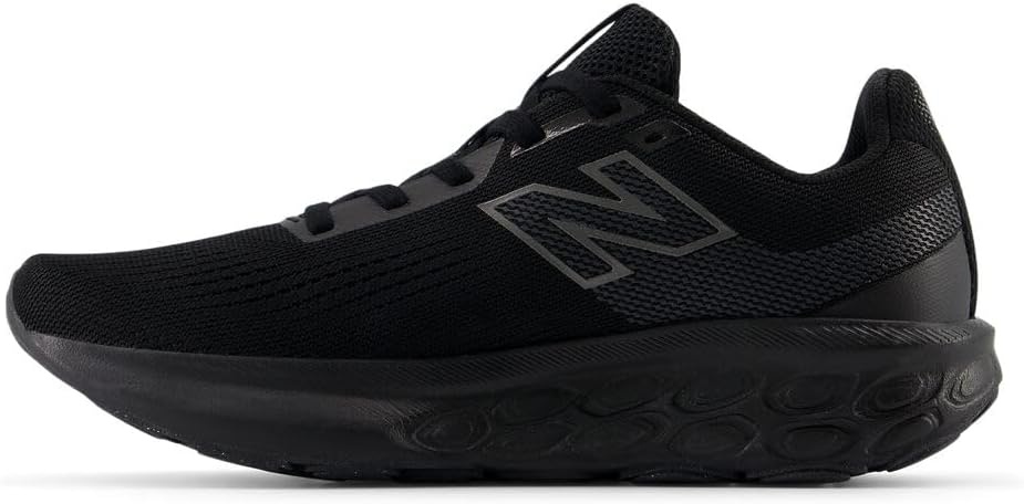 image:imageNew Balance Womens Fresh Foam 520 V9 Running ShoesBlackBlackBlack Metallic