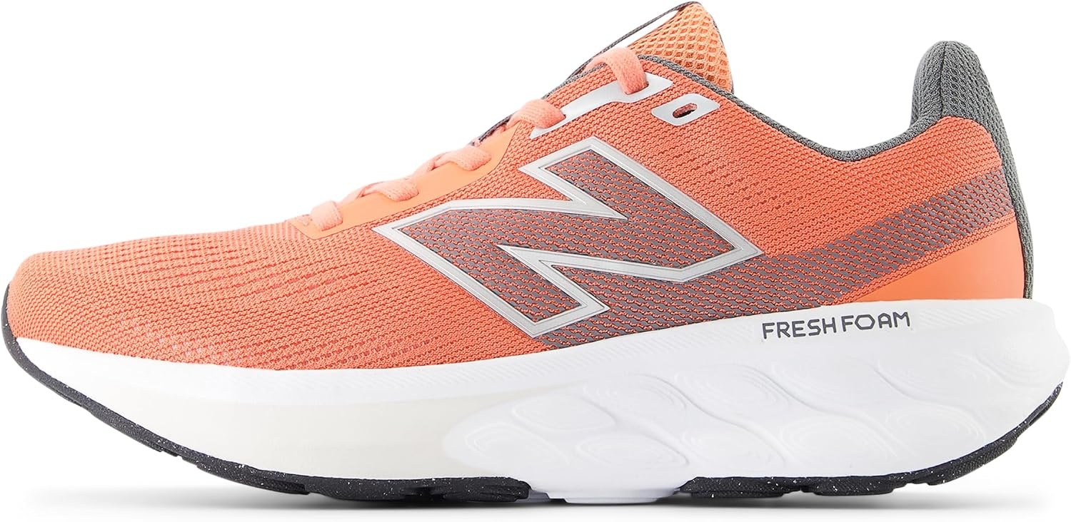 image:imageNew Balance Womens Fresh Foam 520 V9 Running ShoesFlareSilver MetallicCastlerock