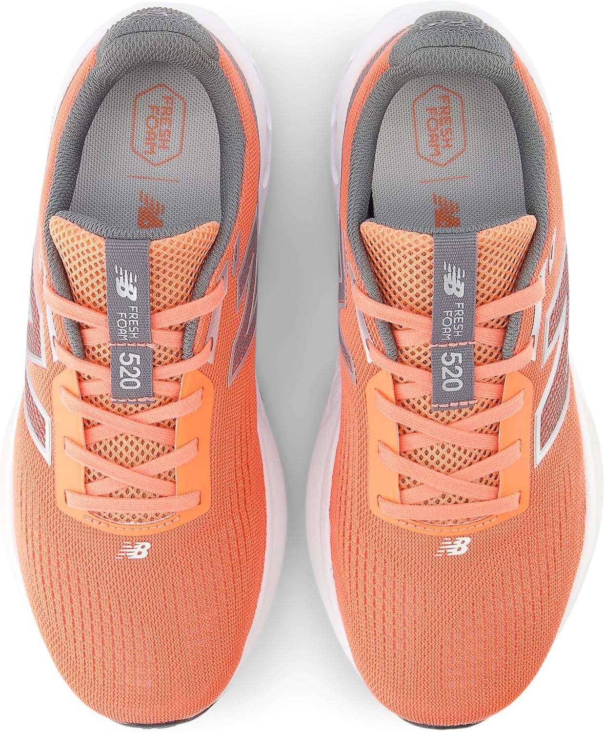 image:imageNew Balance Womens Fresh Foam 520 V9 Running ShoesFlareSilver MetallicCastlerock