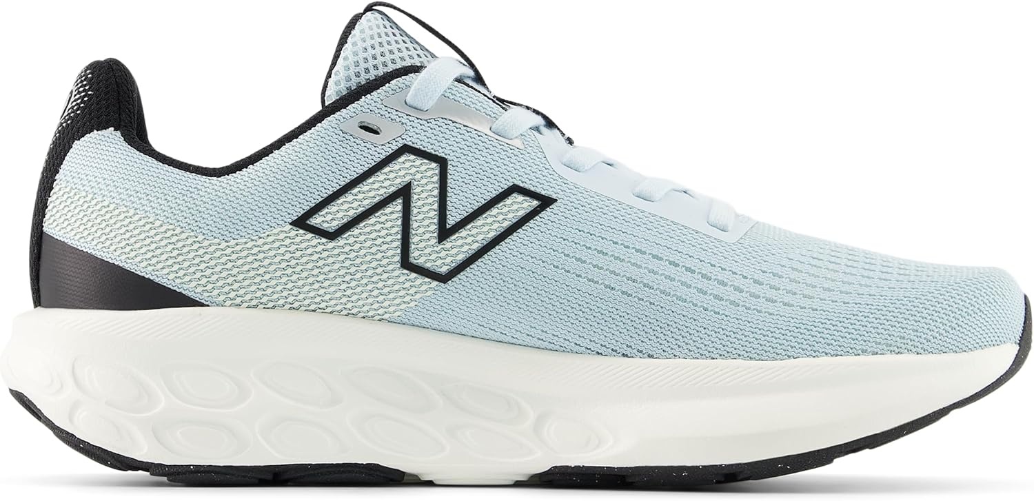 image:imageNew Balance Womens Fresh Foam 520 V9 Running ShoesFrosted GlassBlackSilver Metallic