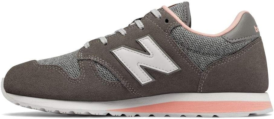 image:imageNew Balance Womens Fresh Foam 520 V9 Running ShoesGrey Castlerock Pink Mist Tlb