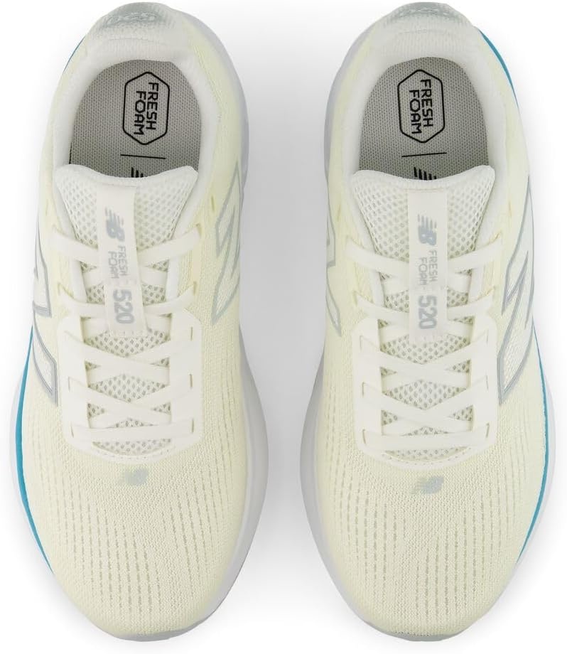 image:imageNew Balance Womens Fresh Foam 520 V9 Running ShoesSea SaltLight Zinc Blue