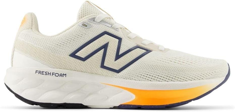 image:imageNew Balance Womens Fresh Foam 520 V9 Running ShoesSea SaltLinenHot Mango