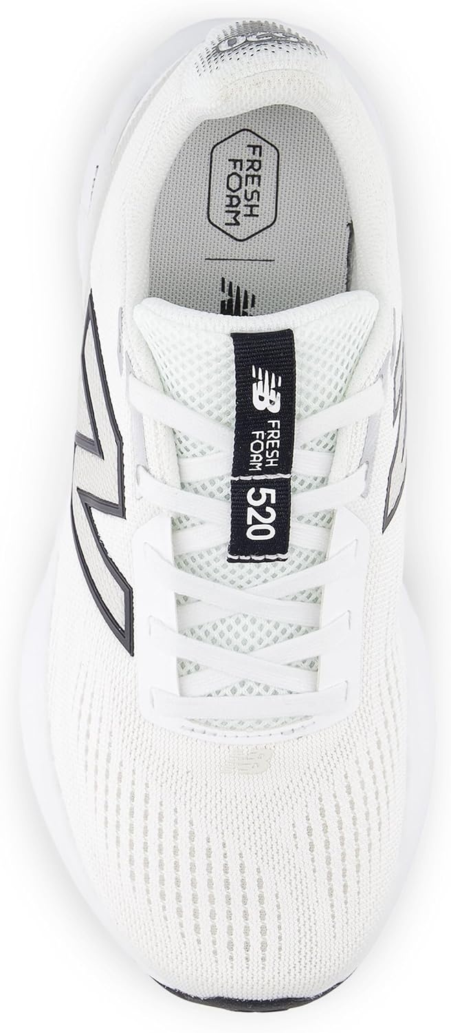image:imageNew Balance Womens Fresh Foam 520 V9 Running ShoesWhiteBlack