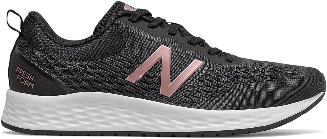 image:imageNew Balance Womens Fresh Foam Arishi V4Black White Rose Gold