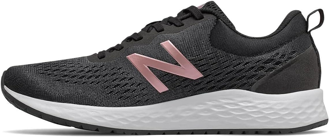 image:imageNew Balance Womens Fresh Foam Arishi V4Black White Rose Gold