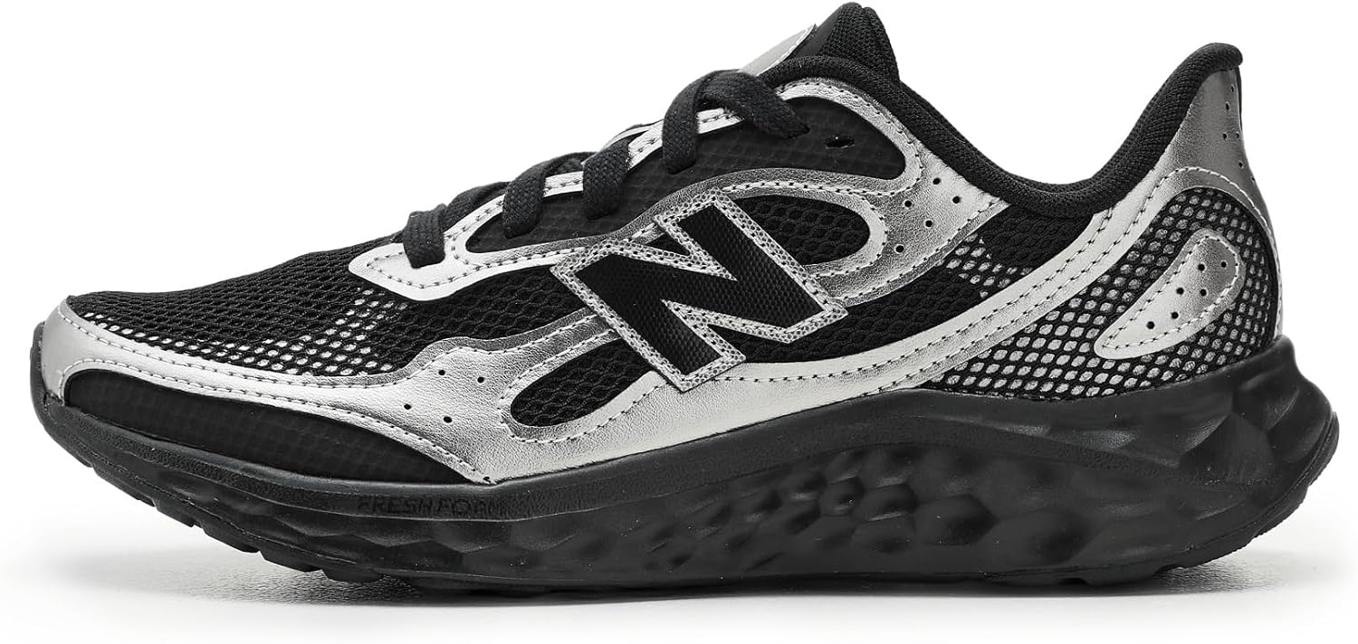 image:imageNew Balance Womens Fresh Foam Arishi V4BlackDark Silver MetallicSea Salt
