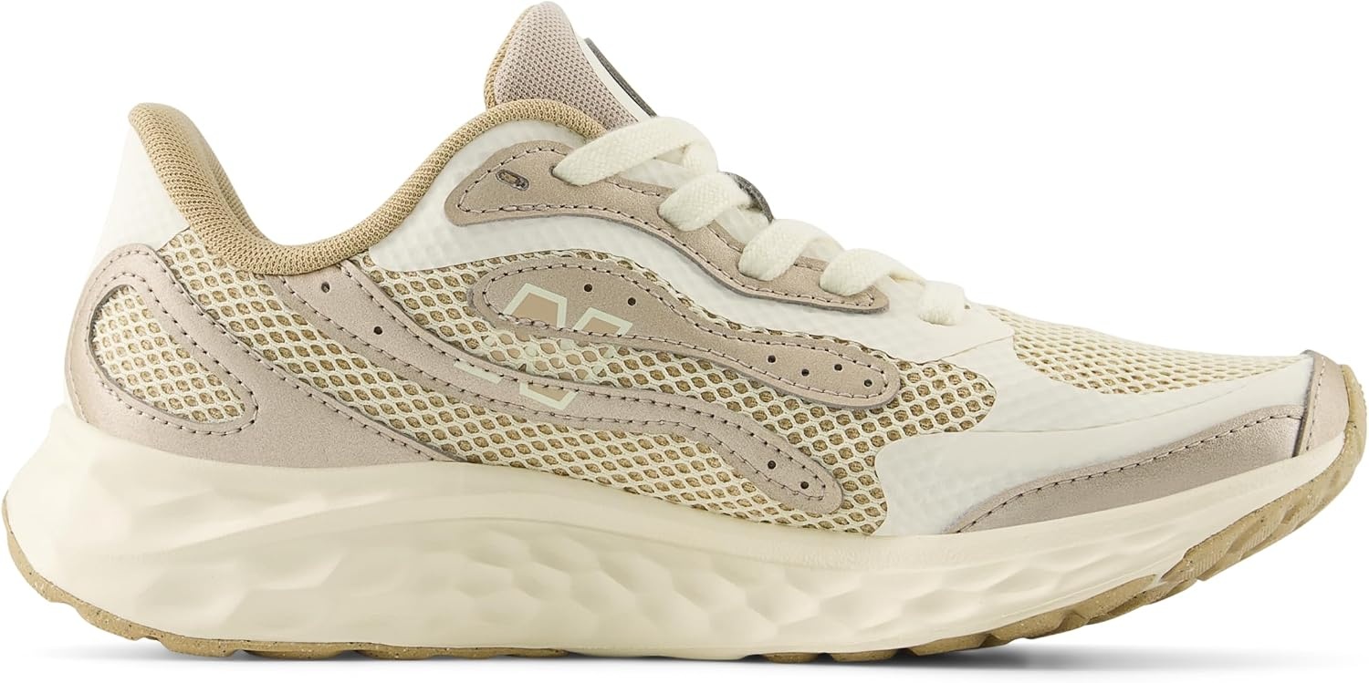 image:imageNew Balance Womens Fresh Foam Arishi V4IncenseAngoraLight Gold Metallic