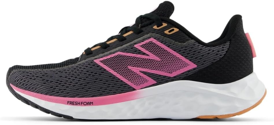 image:imageNew Balance Womens Fresh Foam Arishi V4MagnetBlackReal Pink