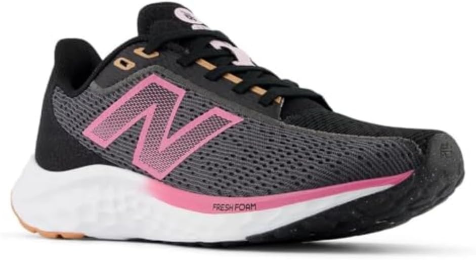 image:imageNew Balance Womens Fresh Foam Arishi V4MagnetBlackReal Pink