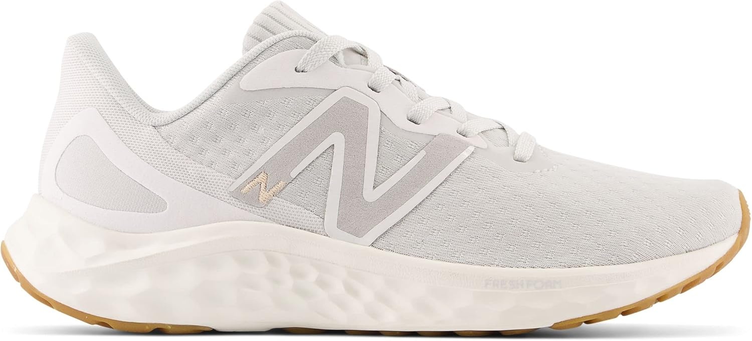 image:imageNew Balance Womens Fresh Foam Arishi V4Summer FogNimbus CloudLight Gold Metallic