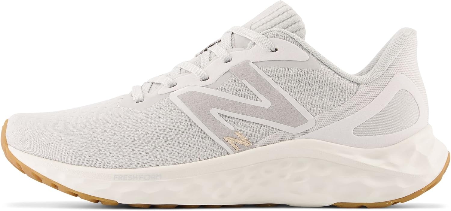 image:imageNew Balance Womens Fresh Foam Arishi V4Summer FogNimbus CloudLight Gold Metallic