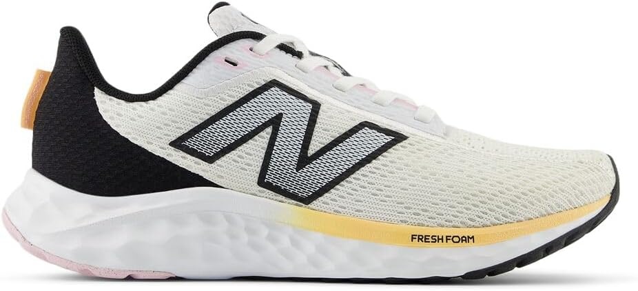 image:imageNew Balance Womens Fresh Foam Arishi V4WhiteBlackPeach Blossom