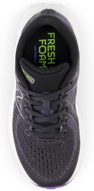 image:imageNew Balance Womens Fresh Foam X 860 V13 Running Shoes Road Running ShoesBlackElectric IndigoThirty Watt