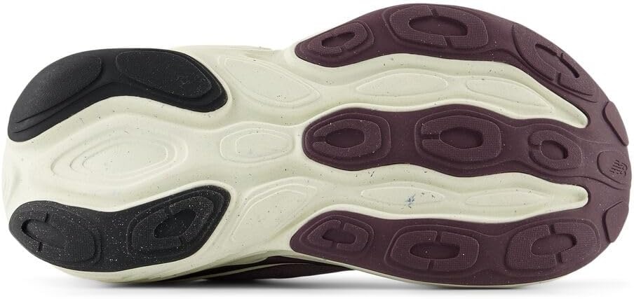 image:imageNew Balance Womens Fresh Foam X More V5 Road Running ShoesIce WineAngoraPlum Brown