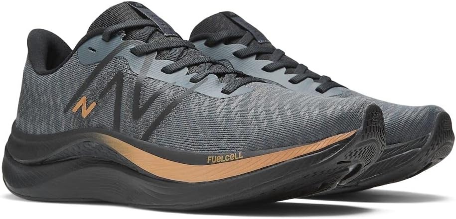 image:imageNew Balance Womens FuelCell Propel V4 Running ShoeGraphiteBlackCopper Metallic