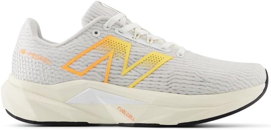 image:imageNew Balance Womens FuelCell Propel V5 Running ShoesWhiteBlackHot Mango