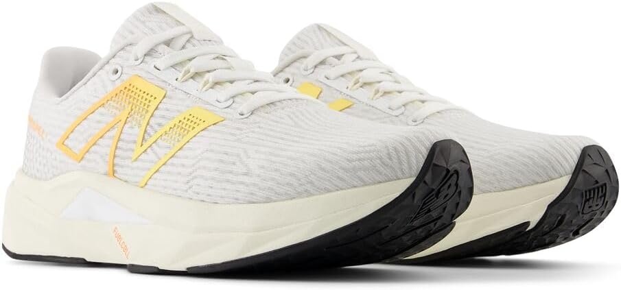 image:imageNew Balance Womens FuelCell Propel V5 Running ShoesWhiteBlackHot Mango