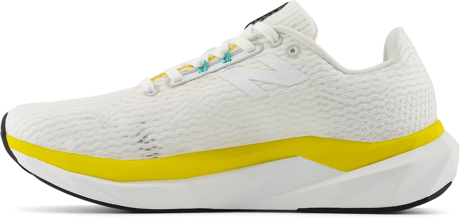 image:imageNew Balance Womens FuelCell Propel V5 Running ShoesWhiteCyber JadeGinger Lemon