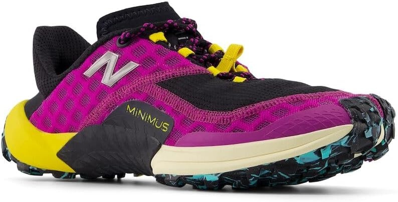 image:imageNew Balance Womens Minimus Trail V1Purple FuchsiaBlackGinger Lemon