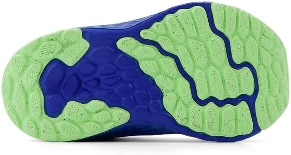 image:imageNew Balance unisexbaby babyboys Fresh Foam Arishi V4 Hook amp LoopSlate GreyBlue GemstoneLime Leaf