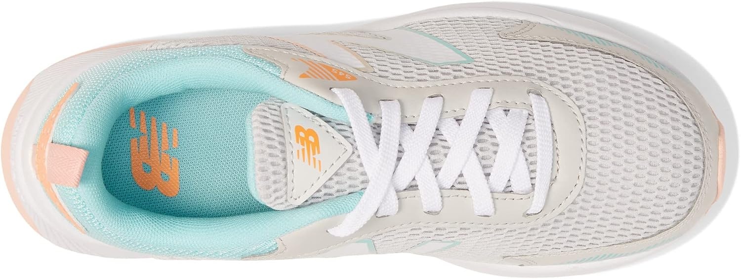image:imageNew Balance unisexchild 545 V1 LaceupSummer FogSurfPeach Glaze