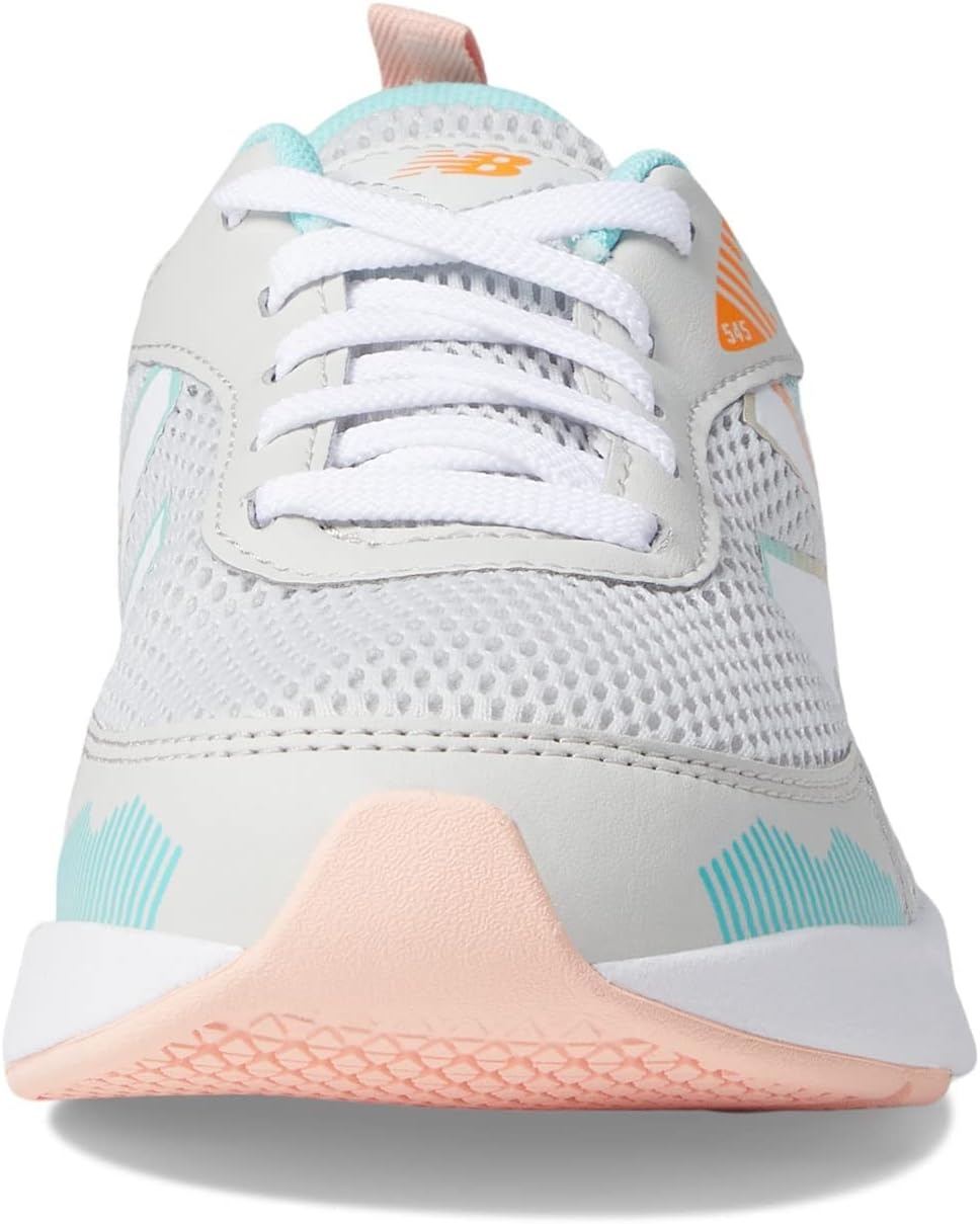 image:imageNew Balance unisexchild 545 V1 LaceupSummer FogSurfPeach Glaze