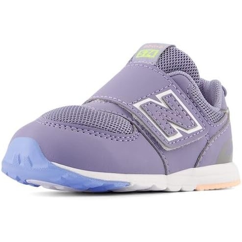 image:imageNew Balance Baby Boys 574 Newb HookandLoop Sneakers Casual ShoesAstral PurpleClear Yellow