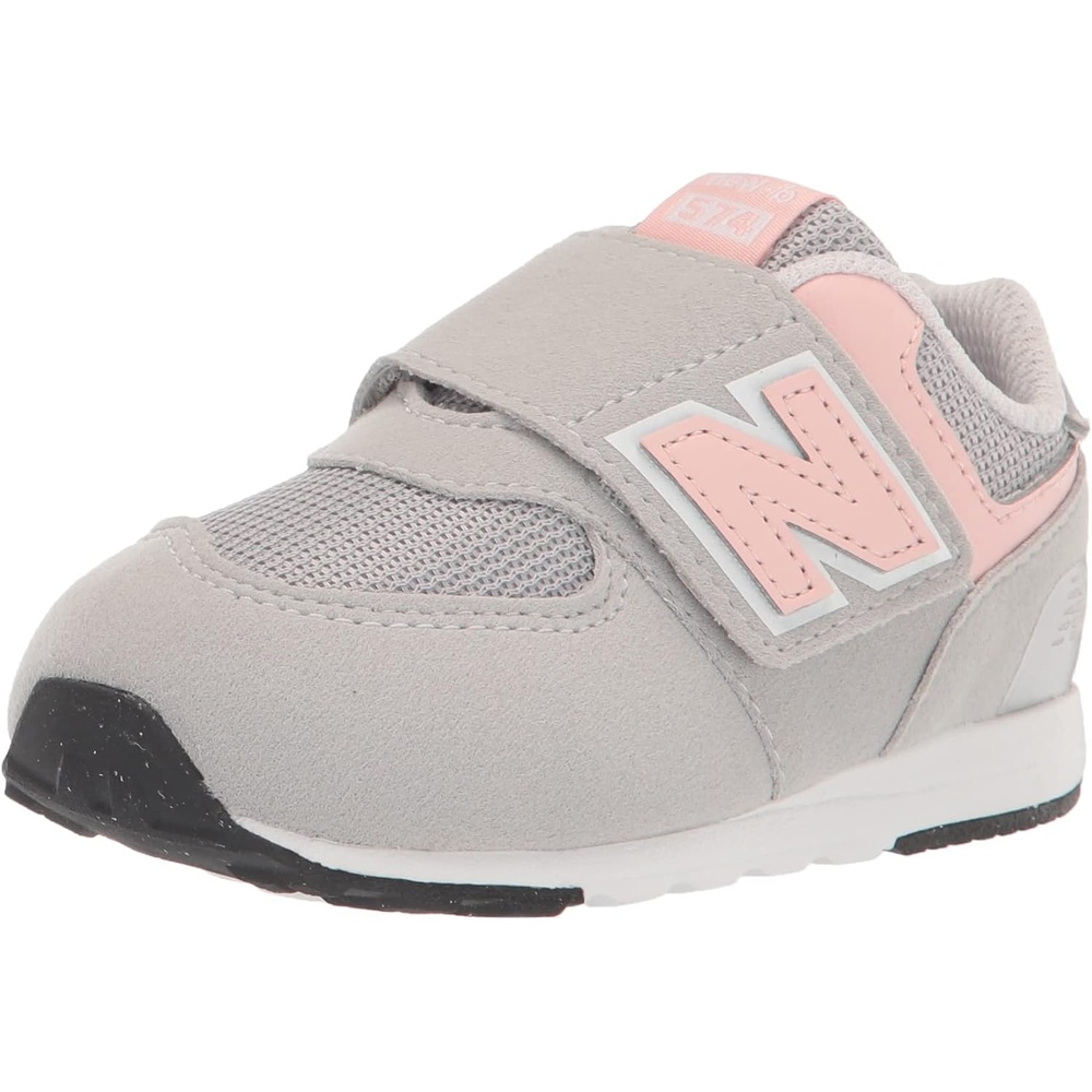 image:imageNew Balance Baby Boys 574 Newb HookandLoop Sneakers Casual ShoesRain CloudPink Haze