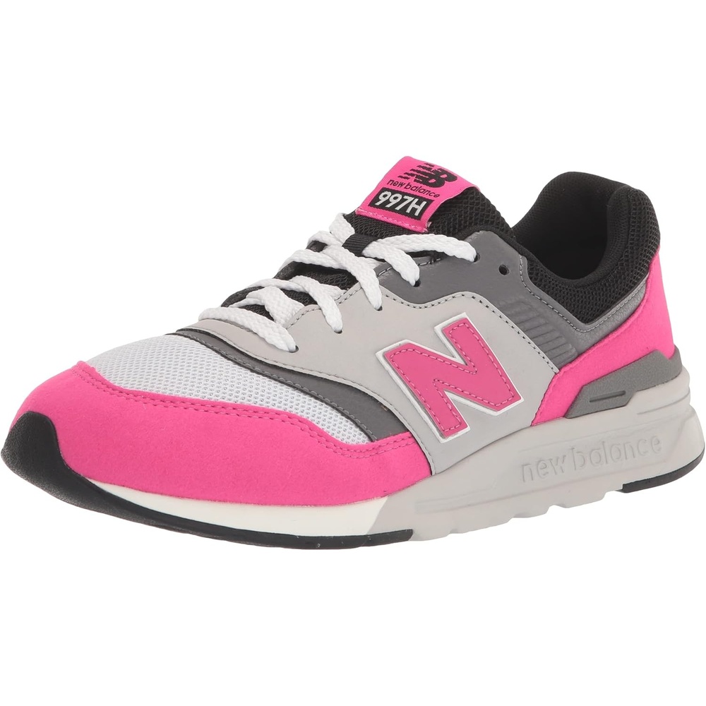 image:imageNew Balance Baby Boys 997h V1 Bungee Sneakers Casual ShoesVibrant PinkRain Cloud
