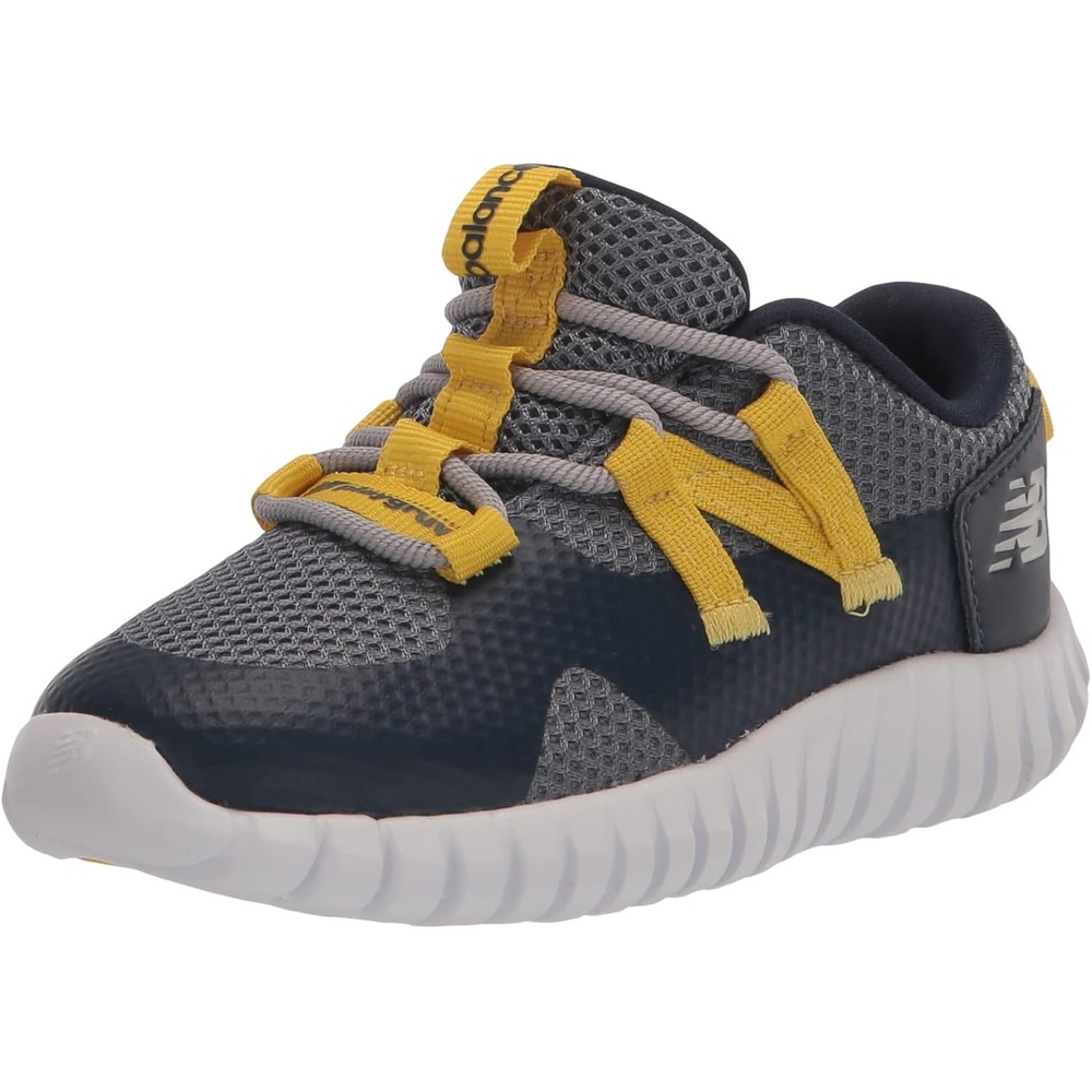 image:imageNew Balance Boys Playgruv V2 Bungee SneakersBlueHoneycomb