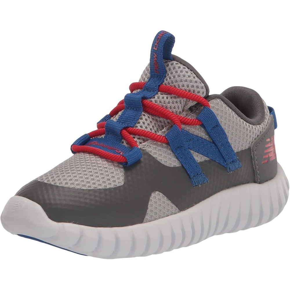 image:imageNew Balance Boys Playgruv V2 Bungee SneakersCastlerockTrue Red