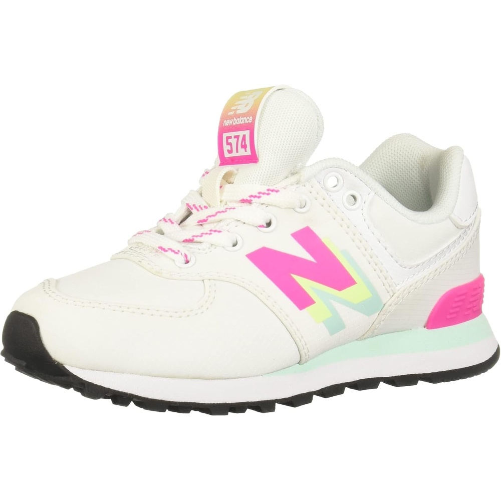 image:imageNew Balance Kids 574 V1 Neo Sole LaceupWhitePeony