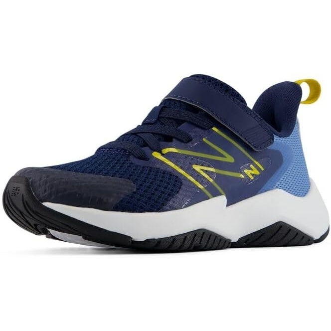 image:imageNew Balance Kids Rave Run V2 Bungee Road Running ShoesAnalog BlueNb Navy