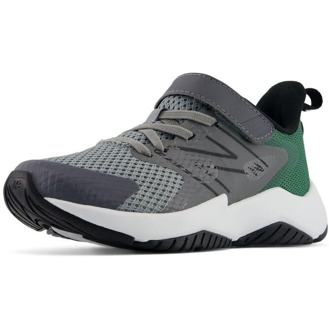 image:imageNew Balance Kids Rave Run V2 Bungee Road Running ShoesCastlerockSlate Grey