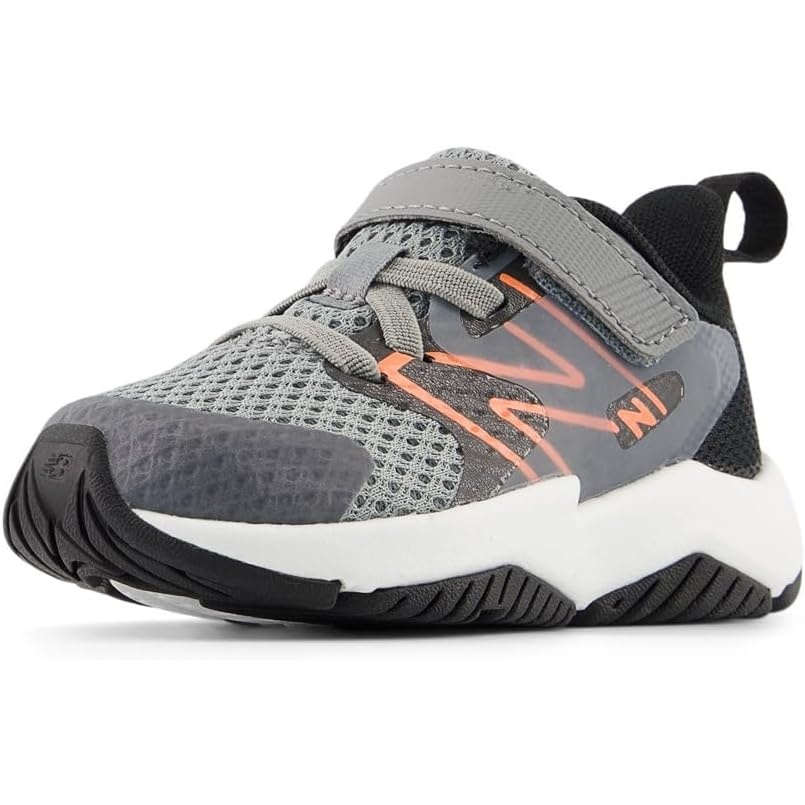 image:imageNew Balance Kids Rave Run V2 Bungee Road Running ShoesSlate GreyBlack