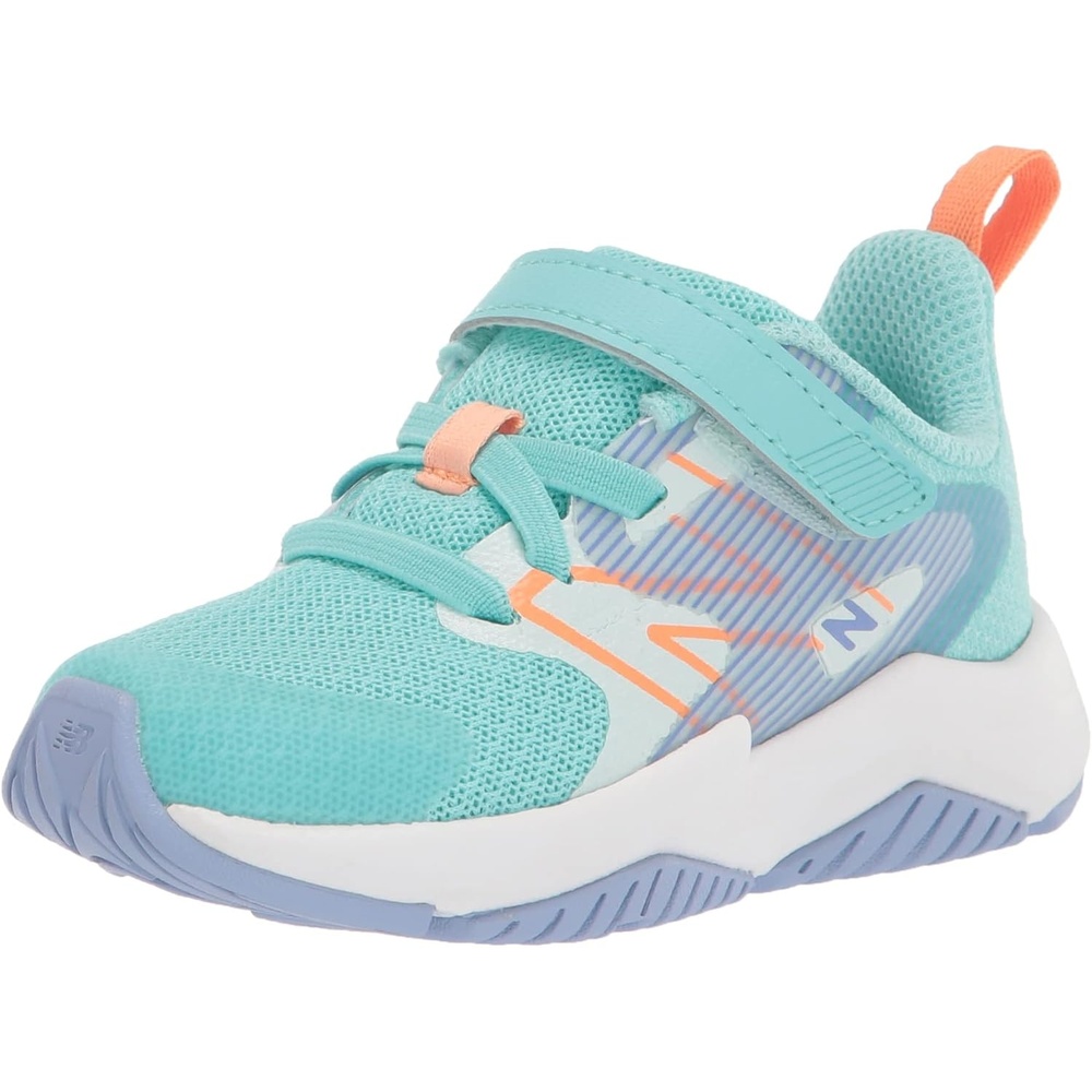 image:imageNew Balance Kids Rave Run V2 Bungee Road Running ShoesSurfPeach GlazeMagic Hour