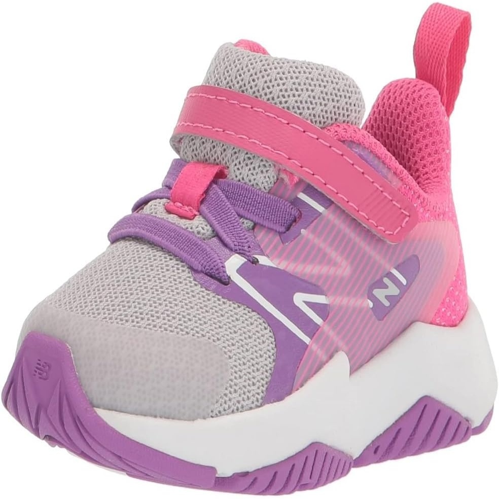image:imageNew Balance Kids Rave Run V2 Hook and Loop Road Running ShoesSummer FogMystic Purple
