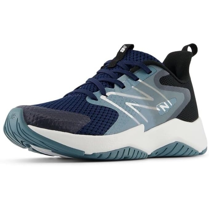 image:imageNew Balance Kids Rave Run V2 LaceUp Running ShoesNb NavySalt Water